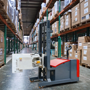 Transporte rápido 1.5ton 2ton Empilhador Elétrico Completo Empilhador Elétrico 1500kg Empilhador Elétrico Andando Empilhadeira - Product Image 2