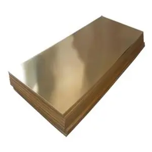 Wholesale Copper Provider ISO EN CuZn30 CW505L DIN 2.0265 Brass Copper Sheet UNS C26000 Copper Plate JIS C2600 Quality Guarantee