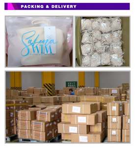 Conjunto de Bikini de 3 Piezas para Mujer, Estilo Europeo Americano de Alta Gama, Spandex/Nylon, Traje de Baño Sexy para Playa - Product Image 6