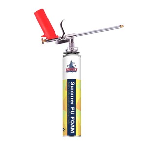 สเปรย์โฟม PU แบบขยายได้สำหรับฤดูร้อน600กรัมฉนวนโฟมโพลียูรีเทนสำหรับอากาศร้อน - Product Image 1