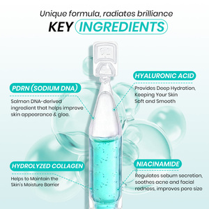 कोक पेद्रन हाइलूरोनिक एसिड कैप्सूल एक दिन सीरम, गहरी जलयोजन के लिए एम्पाउल मॉइस्चराइज़र, सुखदायक और मरम्मत - Product Image 3