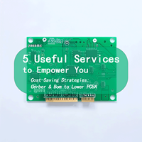 Componentes de Rayos X para IoT (Producción en Masa de Drones) Placa de Circuito PCB de Aluminio para Pruebas y Ensamblaje