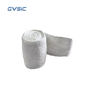 <span class=keywords><strong>Cinta</strong></span> de Fibra Cerámica Trenzada al por Mayor para Aislamiento de Tuberías y Conservación del Calor - Product Image 2