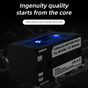 Batterie 8500mAh BP 970G BP-970G pour <span class=keywords><strong>Canon</strong></span> EOS <span class=keywords><strong>C100</strong></span> EOS <span class=keywords><strong>C100</strong></span> Mark II EOS C300 C300 PL GL2 XF100 XF105 BP-975 BP-945 - Product Image 4