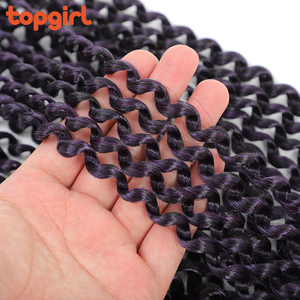 Bán Buôn 18Inch Niềm Đam Mê Crochet Bện Ombre <span class=keywords><strong>Brown</strong></span> Tổng Hợp Bện Tóc Niềm Đam Mê <span class=keywords><strong>Twist</strong></span> Crochet Phần Mở Rộng Tóc Cho Phụ Nữ Da Đen - Product Image 4