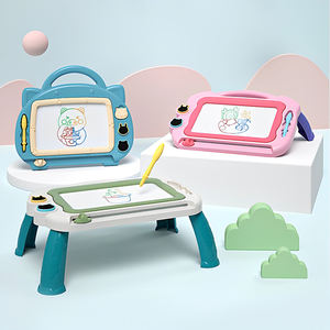 Komik çocuk eğitici oyuncak DIY Doodle boyama kurulu, çocuklar çizim kurulu, Doodle kurulu - Product Image 6