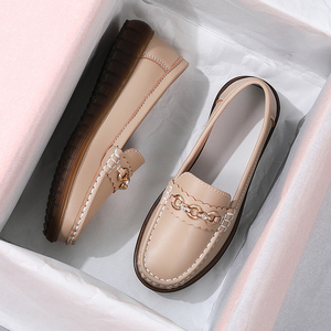 S2062 Venta caliente de las mujeres pisos <span class=keywords><strong>mocasines</strong></span> zapatos de cuero casual - Product Image 6