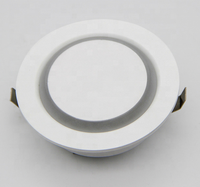 Lumière LED encastrée pour marches d'escalier, intérieur/extérieur, 3W, 3000K blanc chaud, cercle lumineux, spot coloré.