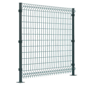 Panneau de clôture en acier galvanisé 3D durable, revêtu de PVC, pour la protection du périmètre des fermes - Product Image 1