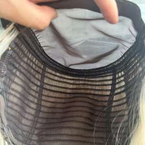 <span class=keywords><strong>U</strong></span> parte parrucca cappello parrucca 60 # colore biondo capelli vergini di alta qualità può fare ordine personalizzato - Product Image 6