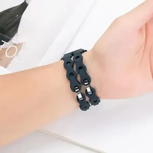 Bandes de rechange en silicone souple pour bracelets de montre 22mm Bracelets de montre 20mm pour CMF by Nothing Watch Pro 3 2 pour Huawei GT5 PRO 45MM - Product Image 6