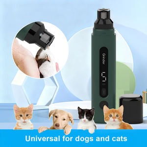 קריקטורה יוקרה 5 מהירויות לחיות מחמד חשמלית מטחנת עם הוביל אור פלסטיק הכלב חתול הלסתות מטחנת כלי גוזם - Product Image 5