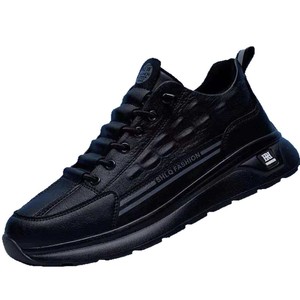 Chaussures décontractées solides et tendance, style aviateur, <span class=keywords><strong>en</strong></span> <span class=keywords><strong>cuir</strong></span> synthétique respirant, fermeture élastique, chaussures légères pour hommes - Product Image 5