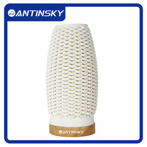 โคมไฟเซรามิกพิมพ์ 3 มิติ ANTINSKY D0005 ของตกแต่งบ้านและโต๊ะทำงานสุดสร้างสรรค์ พร้อมการขึ้นรูปพลาสติกสำหรับตกแต่งข้างเตียงและโต๊ะทำงาน - Product Image 2