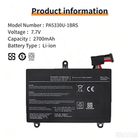 Batterie d'ordinateur portable OEM PA5330U-1BRS en gros pour TOSHI BA Dynabook G83 GZ83 Series, batterie rechargeable pour ordinateur portable