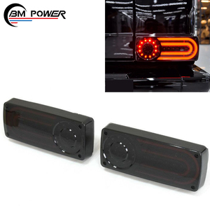 Luci Posteriori LED Nere di Alta Qualità per <span class=keywords><strong>Mercedes</strong></span> <span class=keywords><strong>Classe</strong></span> G W463 G500/G550 - Accessorio Fanale Posteriore per G Wagon - Product Image 1