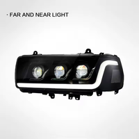 GZYLC - Faro Delantero Modificado con Luz Láser LED, Proyector, Lámpara Antiniebla para Toyota Land Cruiser LC80 1990-2002