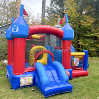 Château gonflable professionnel pour enfants, équipement de plein air gonflable pour les fêtes