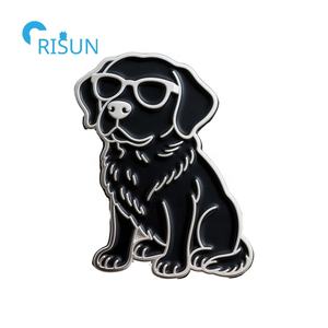 Personalizado lindos animales mascota perro cachorro <span class=keywords><strong>Labrador</strong></span> Retriever Collar sombrero esmalte solapa Pin insignia broche personalizado <span class=keywords><strong>Labrador</strong></span> esmalte Pin - Product Image 6