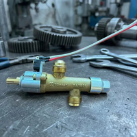 Vanne de sécurité à solénoïde en laiton haute température pour gaz, ensemble de remplacement OEM pour barbecue et foyer extérieur