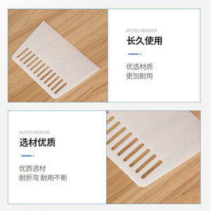 White Plastic <b>Scraper</b> 180mm <b>Ice</b> Removal Tool For Car Window And Construction Use - Product Image 5