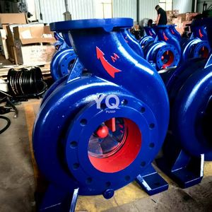 Bomba de agua centrífuga horizontal de succión final con eje desnudo, bomba química centrífuga de succión final. - Product Image 6