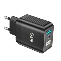 Chargeur rapide 65W GaN avec prises UK, EU, US, USB-C, PD, QC3.0, protection OVP, pour téléphone portable, idéal pour les voyages, faible MOQ, direct usine