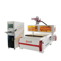 1530 changeur d'outils automatique CNC routeur à bois avec table à vide à vendre