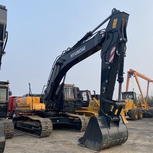 Excavadora de cadenas usada Hyundai 305LC-9T de 30.5 toneladas en excelentes condiciones, certificada por EPA/CE, con motor, caja de cambios y bomba para minería. - Product Image 3