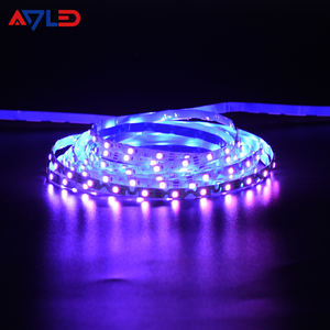 Bande LED intelligente RVBIC Zigzag 60 LED/m DC12V SMD3535 SK6812 intégrée, pleine couleur, adressable, 6 mm, pour décoration miroir irrégulière - Product Image 5