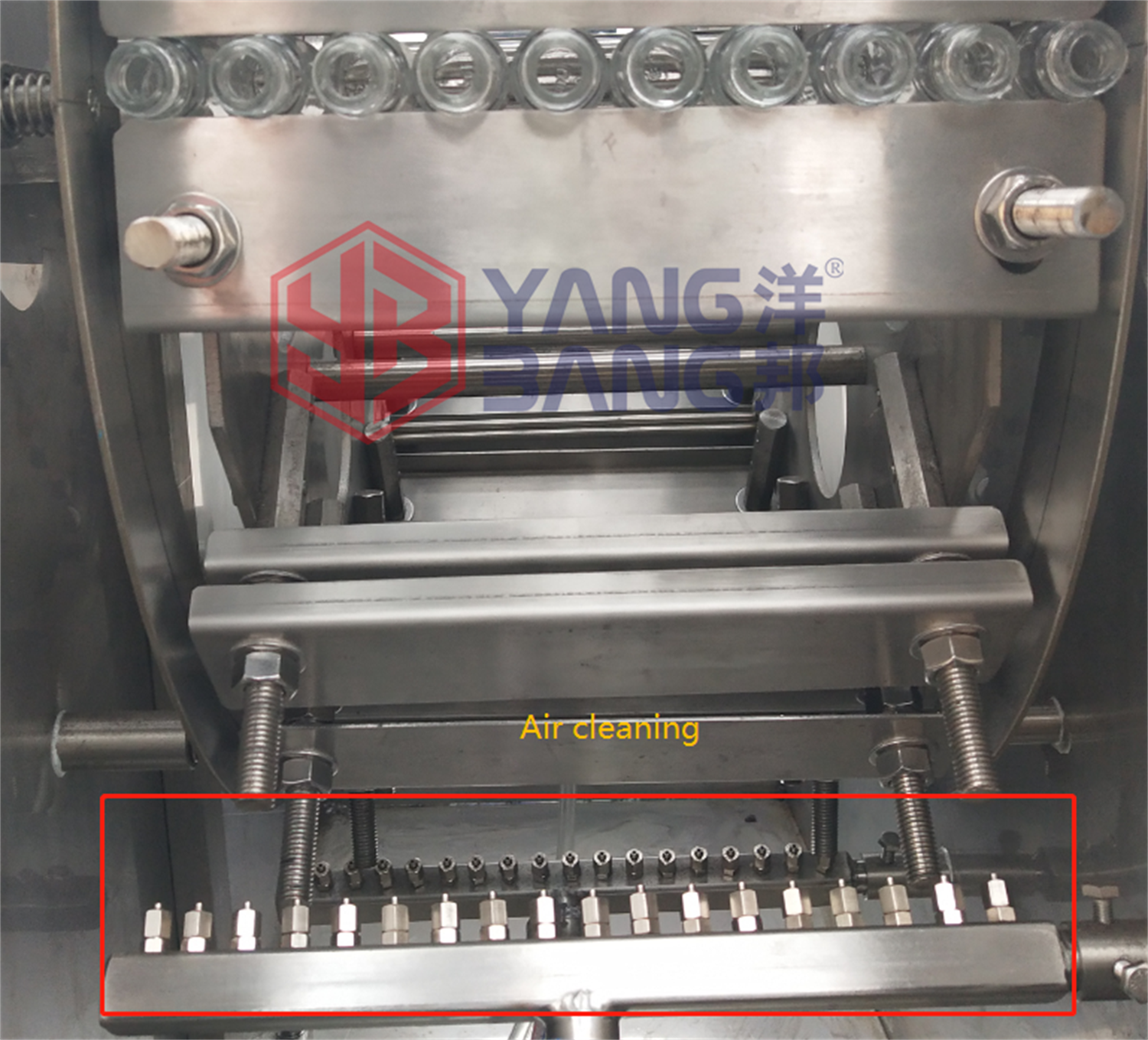 YB-ZX100自動リットルボトルバレル水洗浄充填キャッピングマシン