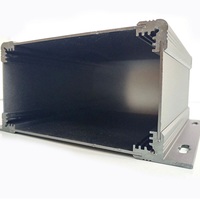 Boîtier d'instrument électronique en alliage d'aluminium extrudé 6063 personnalisable OEM, boîtier IP54, boîtier de commande, amplificateur de batterie
