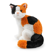 Super mignon chat en peluche réaliste de 25 cm avec tissu super doux pour soulager le stress - Cadeau d'anniversaire