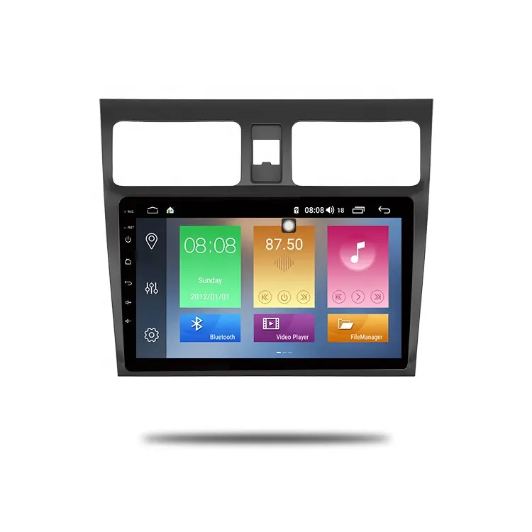 IOKONE 2 Din Stereo Navigatore GPS Dell'automobile Dello Schermo di Tocco Radio Per Suzuki Swift 2009-2019