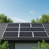 Carga de panel solar fotovoltaico de silicio monocriatalino de 120W 36V para todo tipo de luz con celda solar BC de alta eficiencia