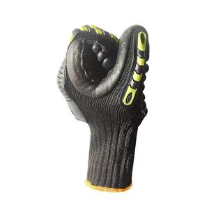 Guantes de Seguridad Resistentes a las Vibraciones para Trabajos de Construcción con Palma de Goma Espuma para Reparación de Automóviles y Mantenimiento de Vehículos - Product Image 3