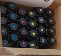 Tinta Eco Solvent UV Berkualitas Tinggi Baru Beric CMYKW XP600 TX800 I3200 Printhead 250ML untuk Toko Bahan Bangunan Printer UV