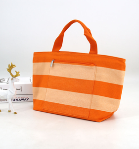 Wholesale Heavy duty <b>Large</b> Personalized Handbags Cotton Canvas Handbags Reusable Custom Handbags Shopping <b>Bags</b> - Product Image 5