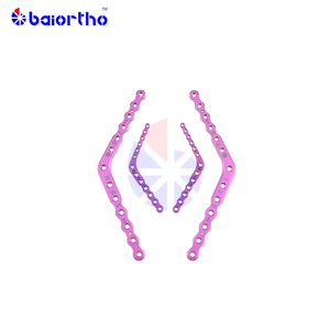 Placca di Bloccaggio in Lega di Titanio AO per Artrodesi Tarsale, Impianti Chirurgici Ortopedici Professionali per Cani e Gatti - Product Image 1