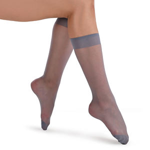 Toby Lisa Chaussettes hautes pour femme noires, lot de 3 - Product Image 5