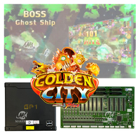 Kit de Software para Máquina de Juego de Peces MAKER Original Ocean King 3 Plus Golden City para Gabinetes de Máquinas de Peces Arcade de 6, 8 y 10 Jugadores