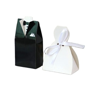 Wholesale customized wedding favor box mini luxury gift packaging paper box