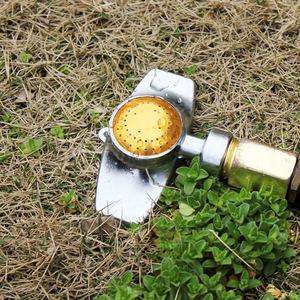 Aspersor de latón con engranaje de 360 grados, 1 pulgada, para riego de jardín - Product Image 2