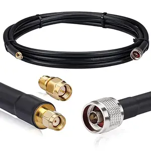 Fornecedor Vendas Diretas Masculino N Para Masculino Sma 5M Lmr 400 Tempos De Cabo Coaxial Para Impulsionador De Sinal Móvel