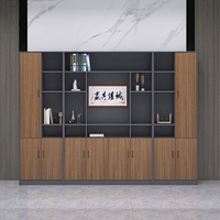 Bureau de direction en placage stratifié pour cadre commercial