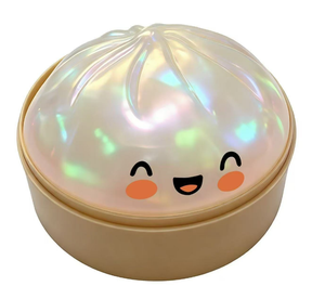 <b>Glitter</b> Dumpling Stress Balls Fidget Sensory Toy Squeeze Dough Ball Stress Relief Hand Toy Bun with Food Steamer Stretchy Toys - Product Image 5