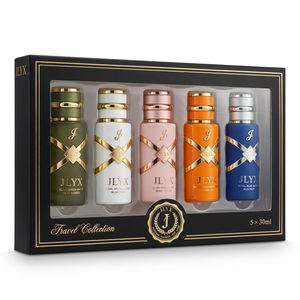 Profumo da Donna JLYX OEM Senza Alcool, Fragranza Intensa al Pepe <span class=keywords><strong>Rosa</strong></span> e Legno di Sandalo con Tappo Personalizzato Calligrafato, Sharjah - Product Image 1
