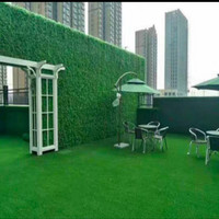 Meisen gazon artificiel à bas prix 10mm20mm pour les paysages de balcon sur le toit en plein air, scène de mariage, tapis de gazon vert tous temps