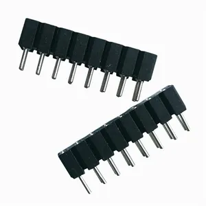 High Quality Machine Female Socket 2.54ミリメートルStraight Dual Row Round Pin Header