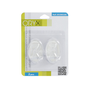 Gancio Trasparente Grande Oryx (Confezione Blister da 2) Adesivo - Product Image 5